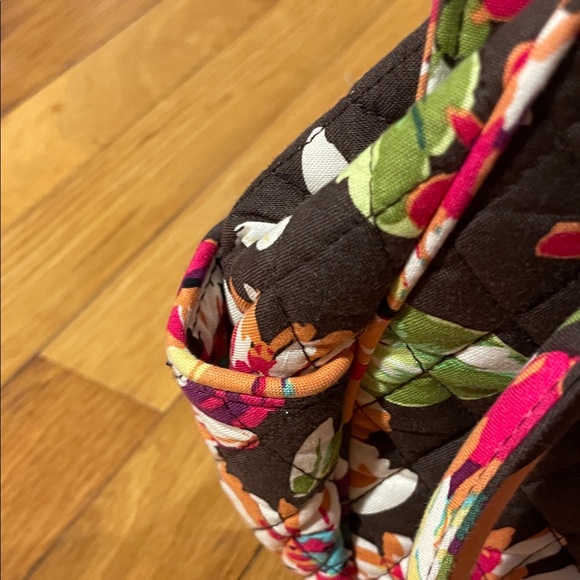 NWT Vera Bradley Multicolor Floral Tote Frame Bag - Picture 6 of 12